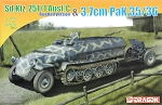 Sd Kfz 251/1 Ausf C & 3.7cm PaK 35/36 - Riveted Version
