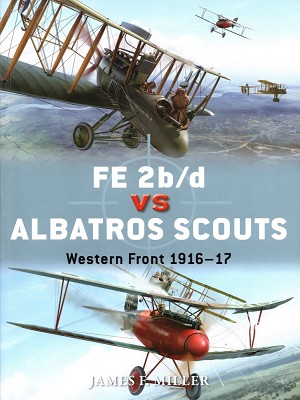 Duel FE 2b/d vs Albatros Scouts - Western Front 1916–17 Front Cover Art 